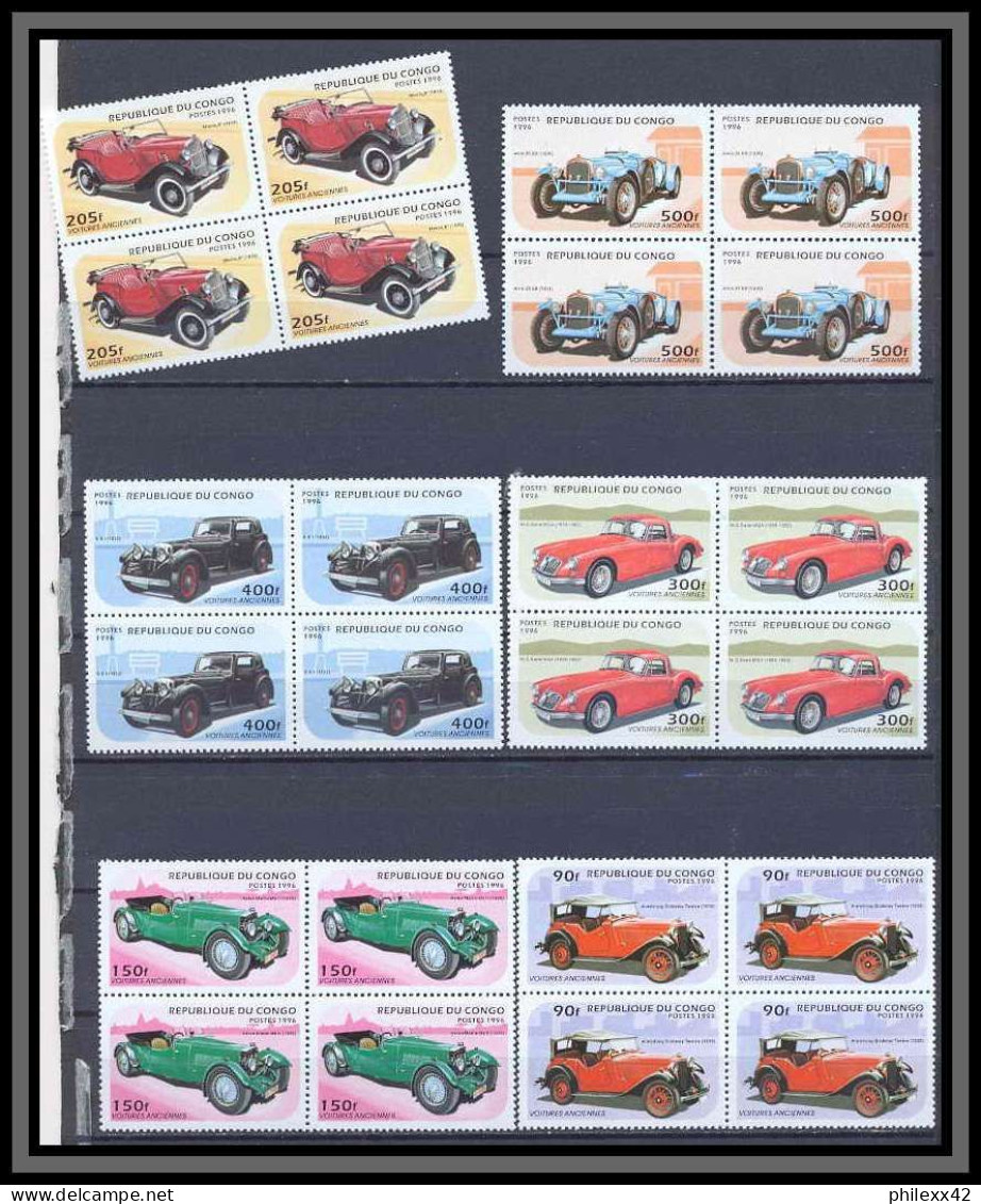 Congo 411 Bloc 4 N°1026 A/F Voiture (Cars Car Voitures) ANCIENNES MNH ** - Nuovi