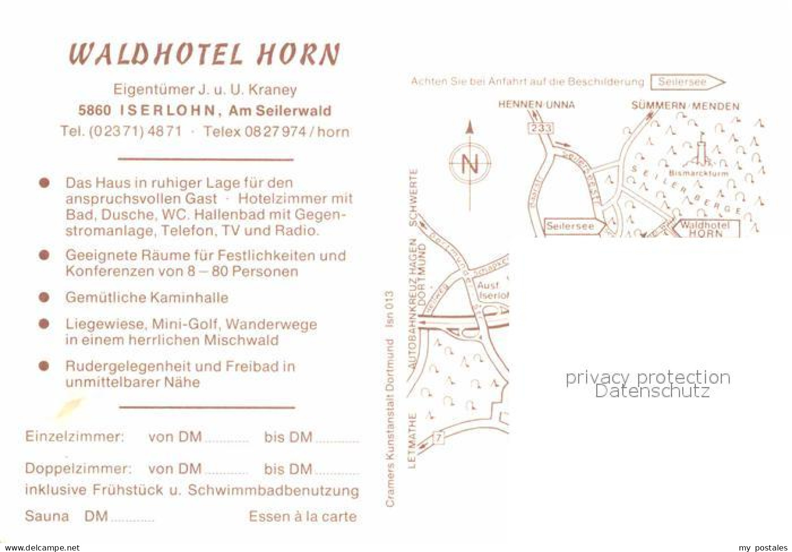 72709388 Iserlohn Waldhotel Horn Iserlohn - Iserlohn