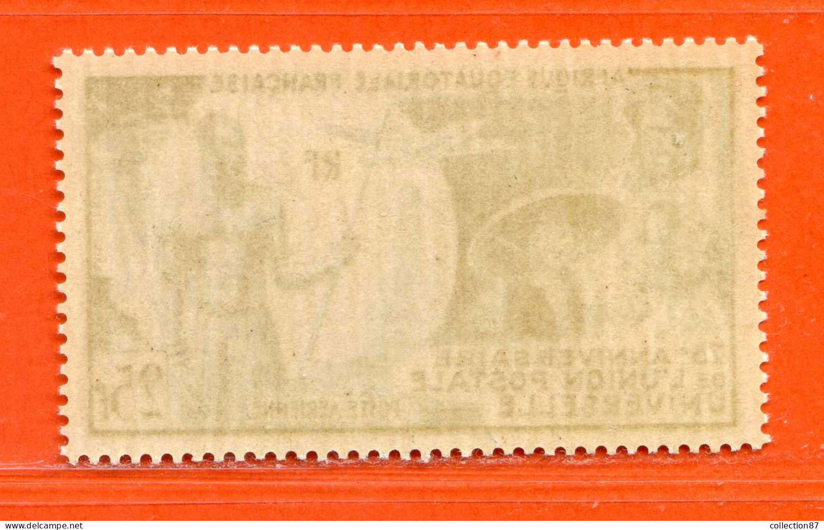 REF103 > A.E.F. < PA N° 54 * * > Neuf Luxe Dos Visible - MNH * * -- U.P.U. - Neufs