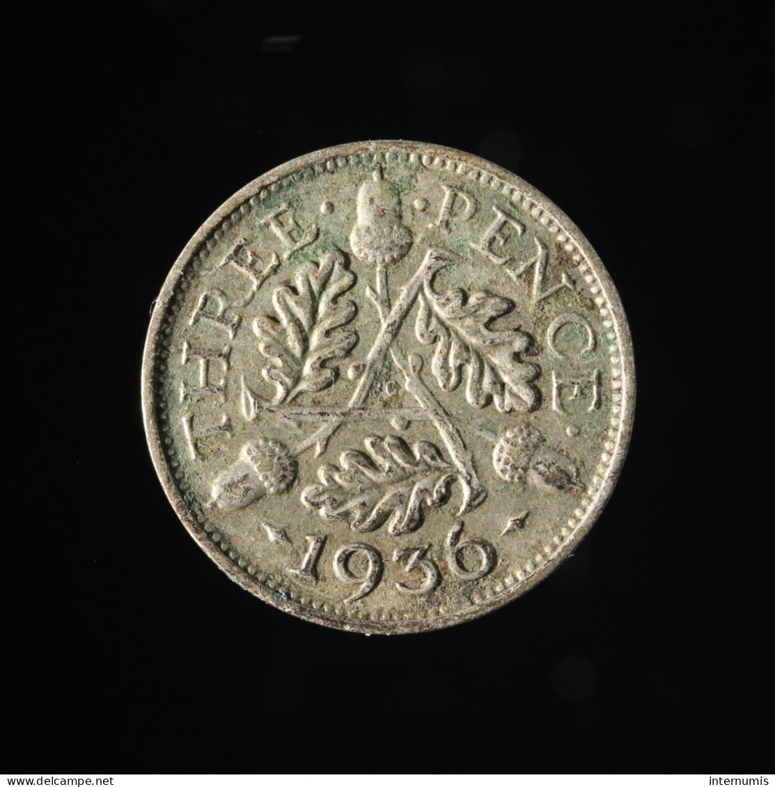  Grande-Bretagne / United Kingdom, George V, 3 Pence 1936 , TTB (EF) - F. 3 Pence