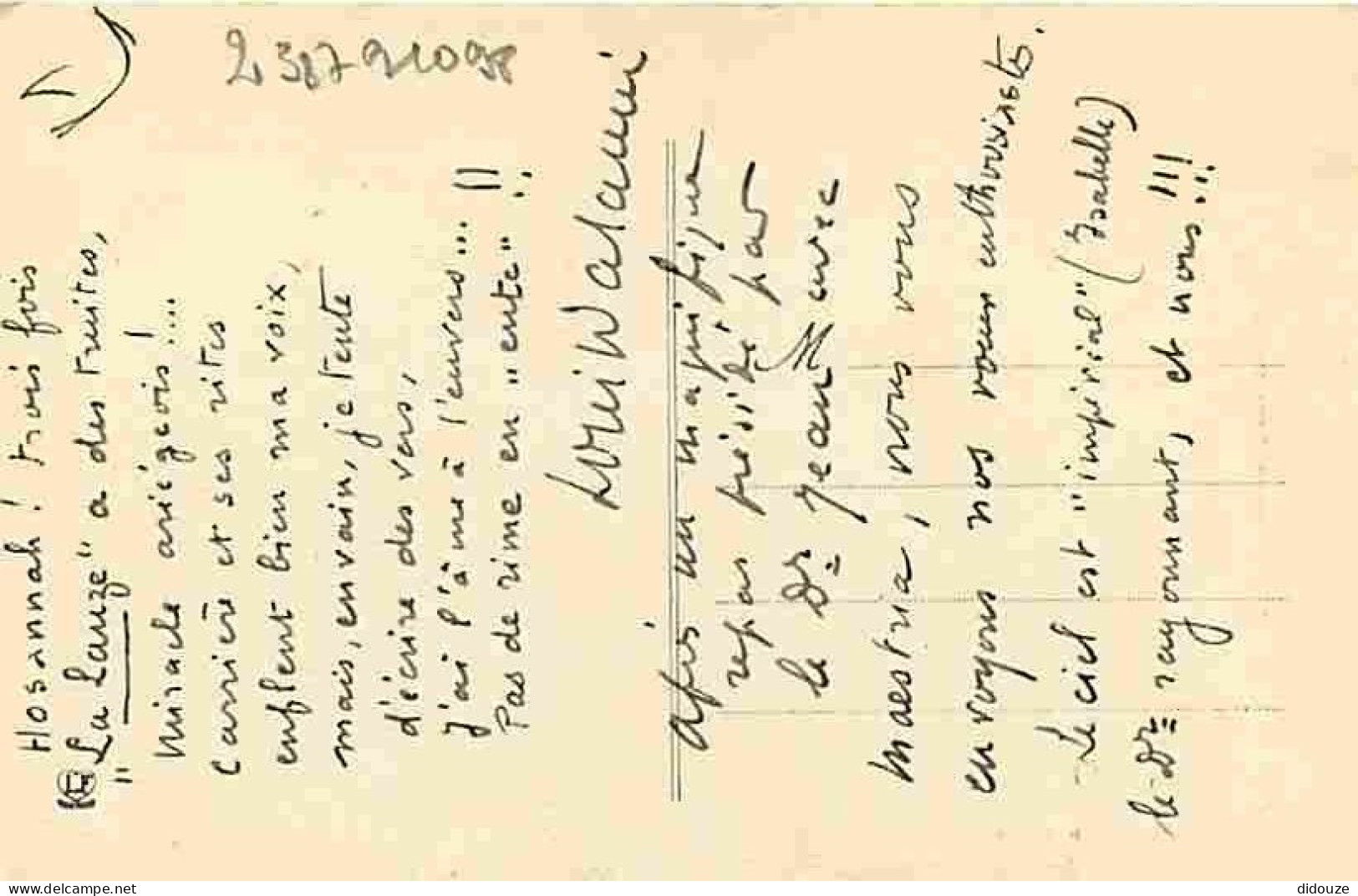 09 - Ascou - Vue Générale - L'Hotel Du Belvédère - CPA - Voir Scans Recto-Verso - Other & Unclassified