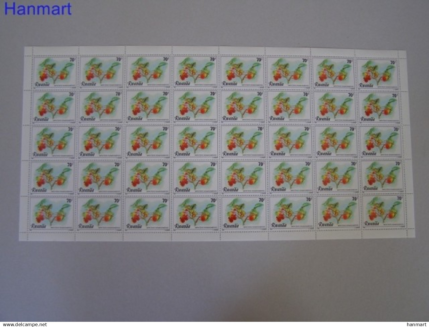 Rwanda 1981 Mi 1093-1102 MNH  (XZS4 RWNark1093-1102)