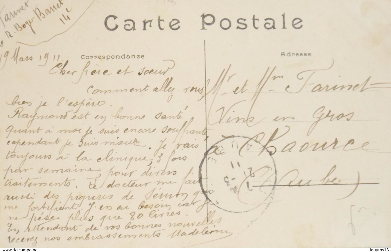 CPA. PARIS > N° 124 - JARDIN Du LUXEMBOURG - Voitures Chèvres Et Anes Pour Promener Les Bébés - (VIe Arrt.) - 1911 - TBE - Arrondissement: 06