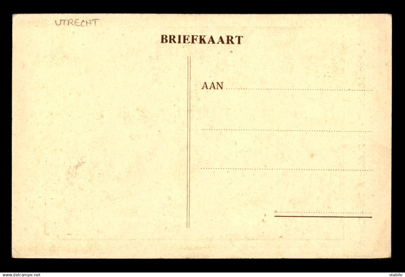 PAYSBAS - UTRECHT - HOTEL "NOORD-BRABANT" P. MULDERS - Utrecht