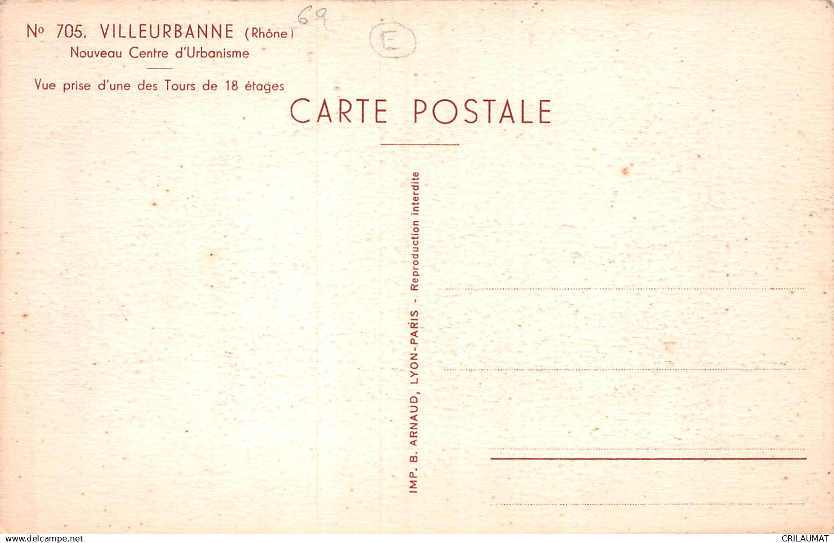 69-VILLEURBANNE-N°LP5021-G/0133 - Villeurbanne