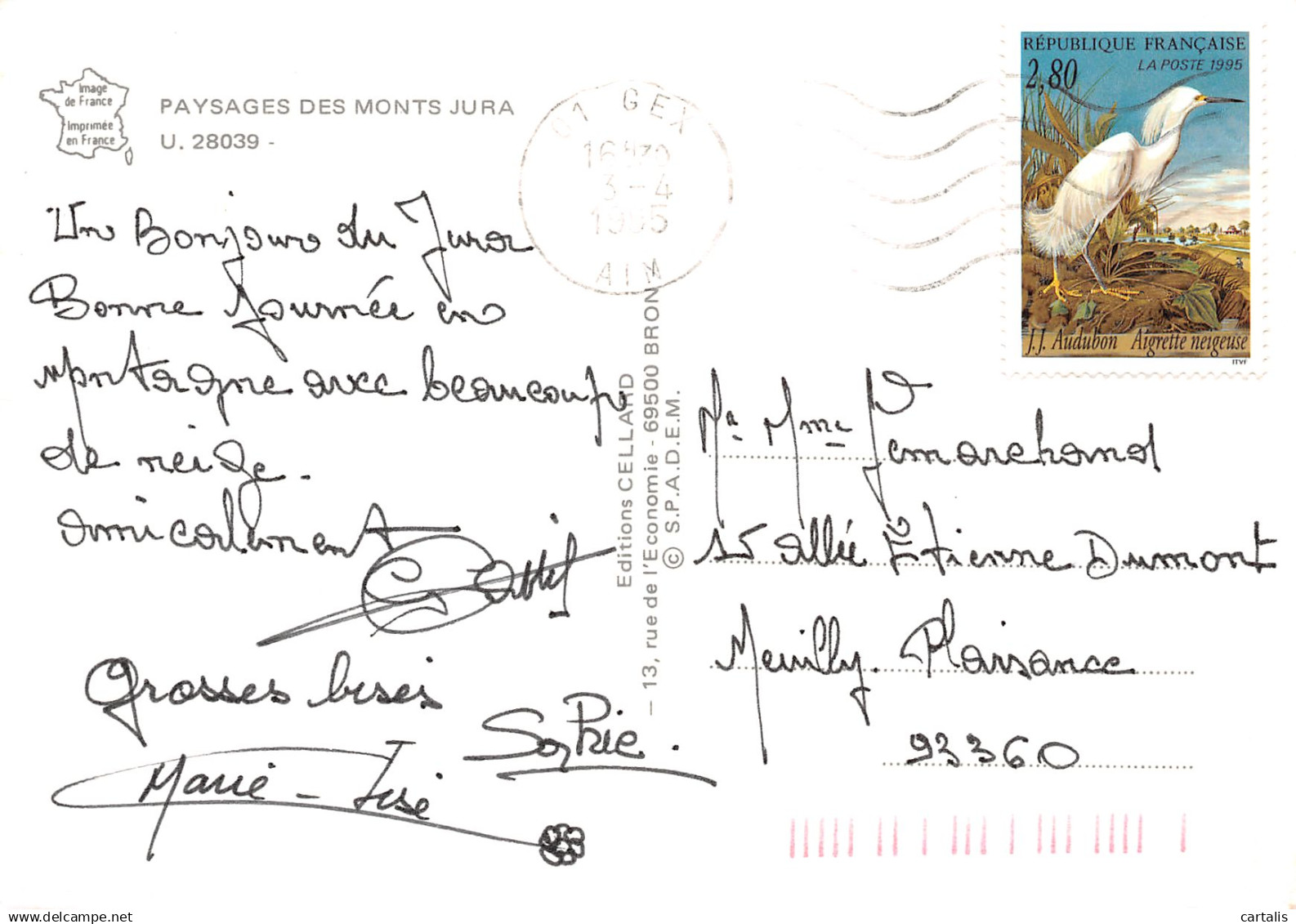 39-MONTS JURA-N°3765-C/0095 - Other & Unclassified