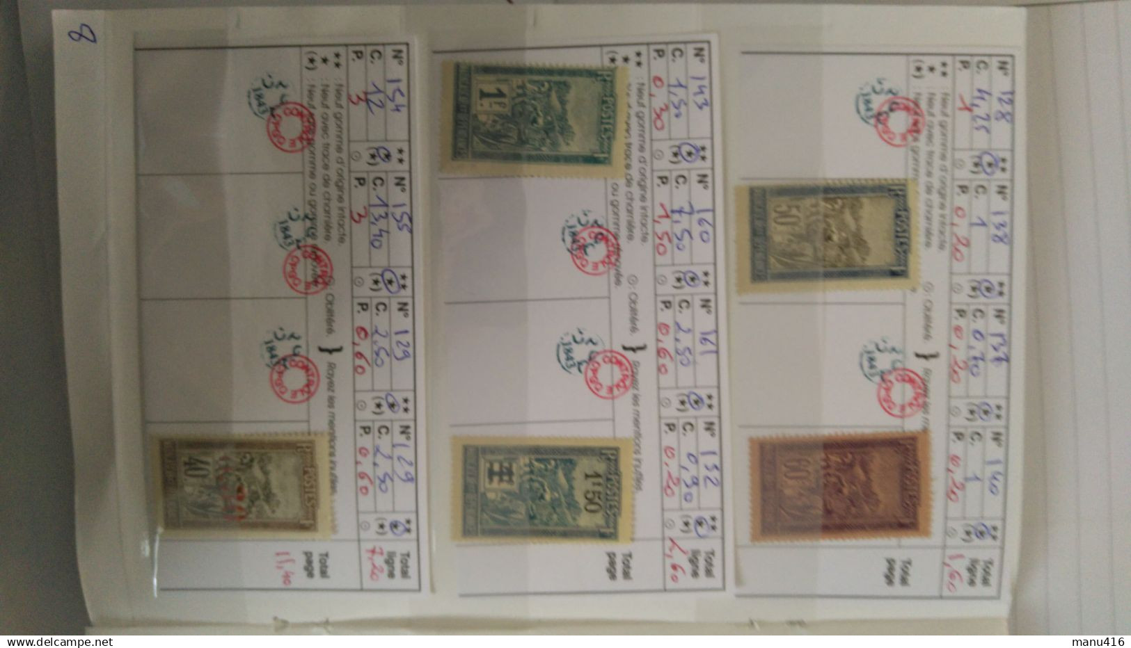 Madagascar lot de 88 timbres neufs et oblitérés, cote 318 euros très anciens + PA, voir le scan. Port offert.