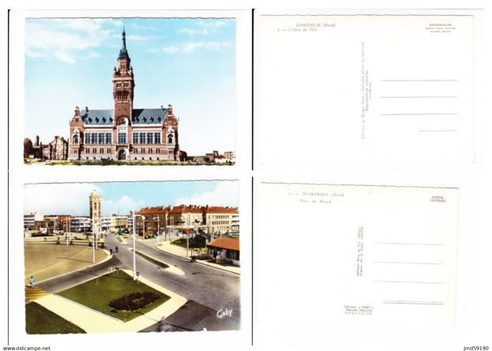 59 - DUNKERQUE (NORD) -  18 Cartes Postales Couleur N'ayant Pas Voyagées - Dunkerque