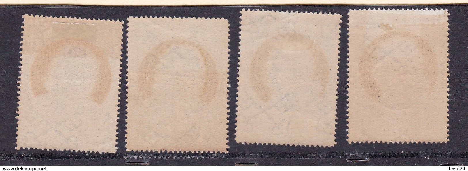 1951 Vatican Vaticano PAPA ORO PIO X Serie Di 4 Valori MH* - Unused Stamps