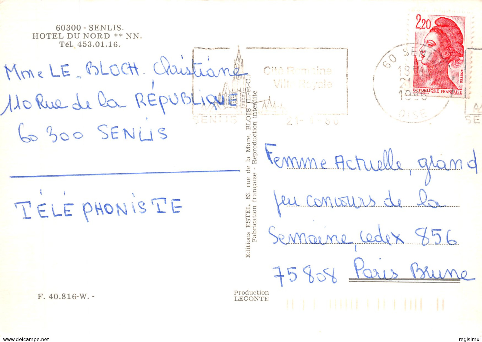 60-SENLIS-N°T2188-B/0383 - Senlis