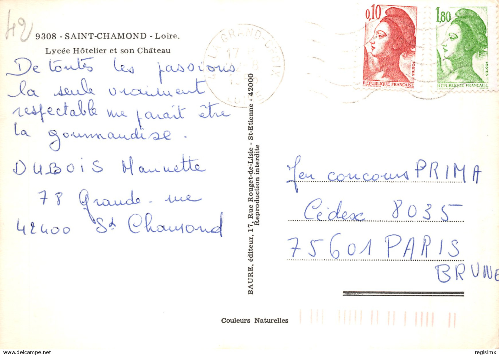 42-SAINT CHAMOND-N°T2195-D/0379 - Saint Chamond