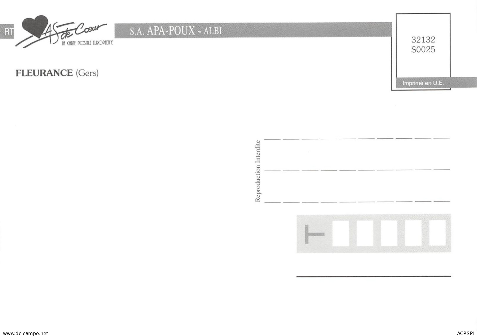 FLEURANCE 19(scan Recto-verso) MA2084 - Fleurance