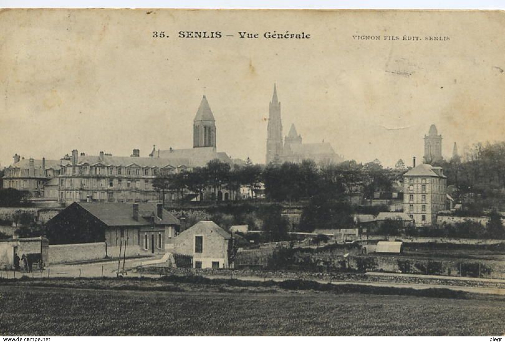 60612 01#2 - SENLIS - LOT DE 25 CARTES