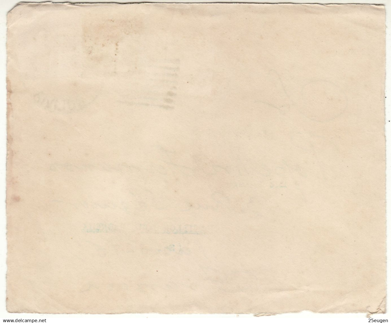 BOLIVIA 1933 LETTER SENT FROM LA PAZ TO PARIS / PART OF COVER / - Bolivia