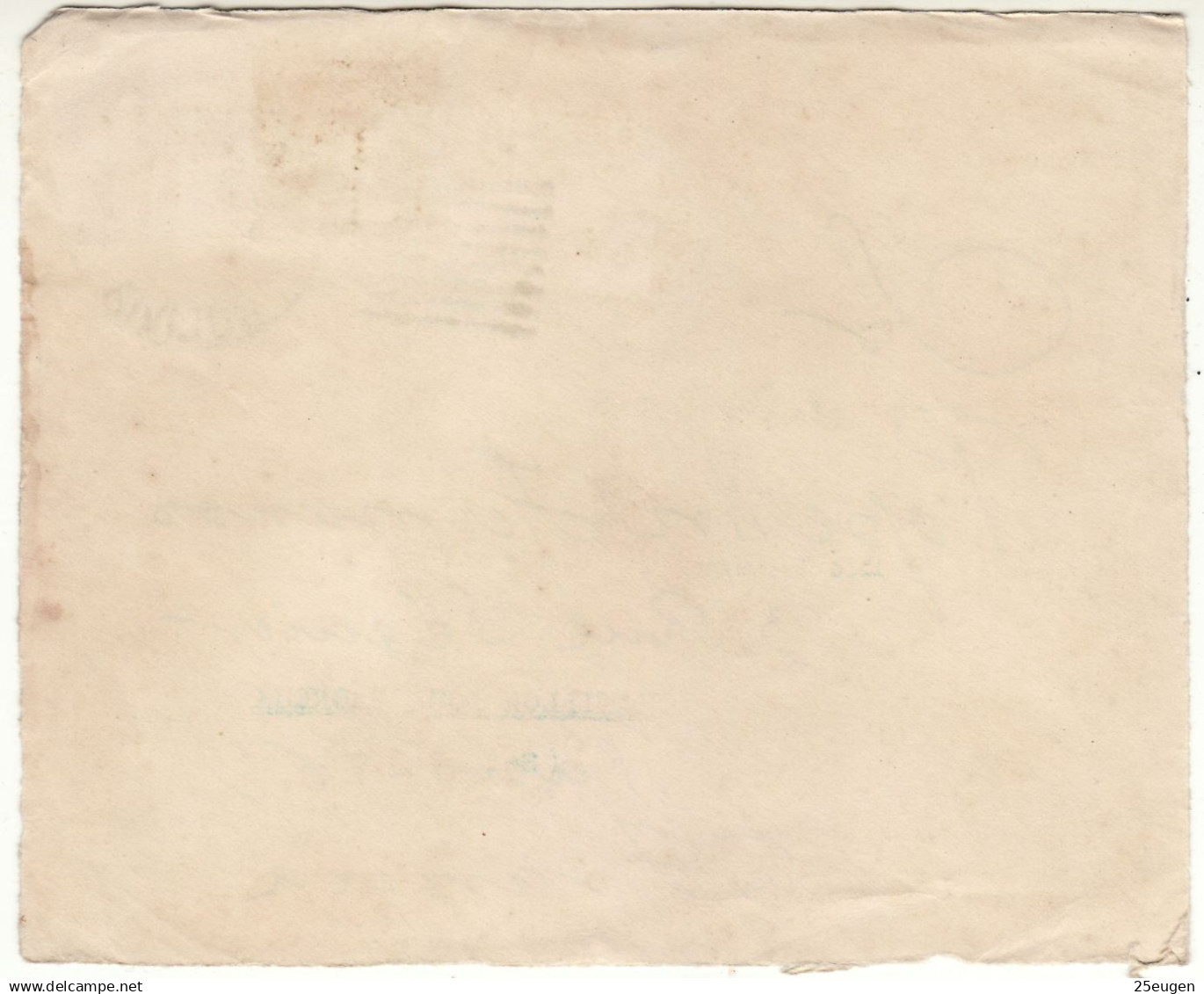 BOLIVIA 1933 LETTER SENT FROM LA PAZ TO PARIS / PART OF COVER / - Bolivien