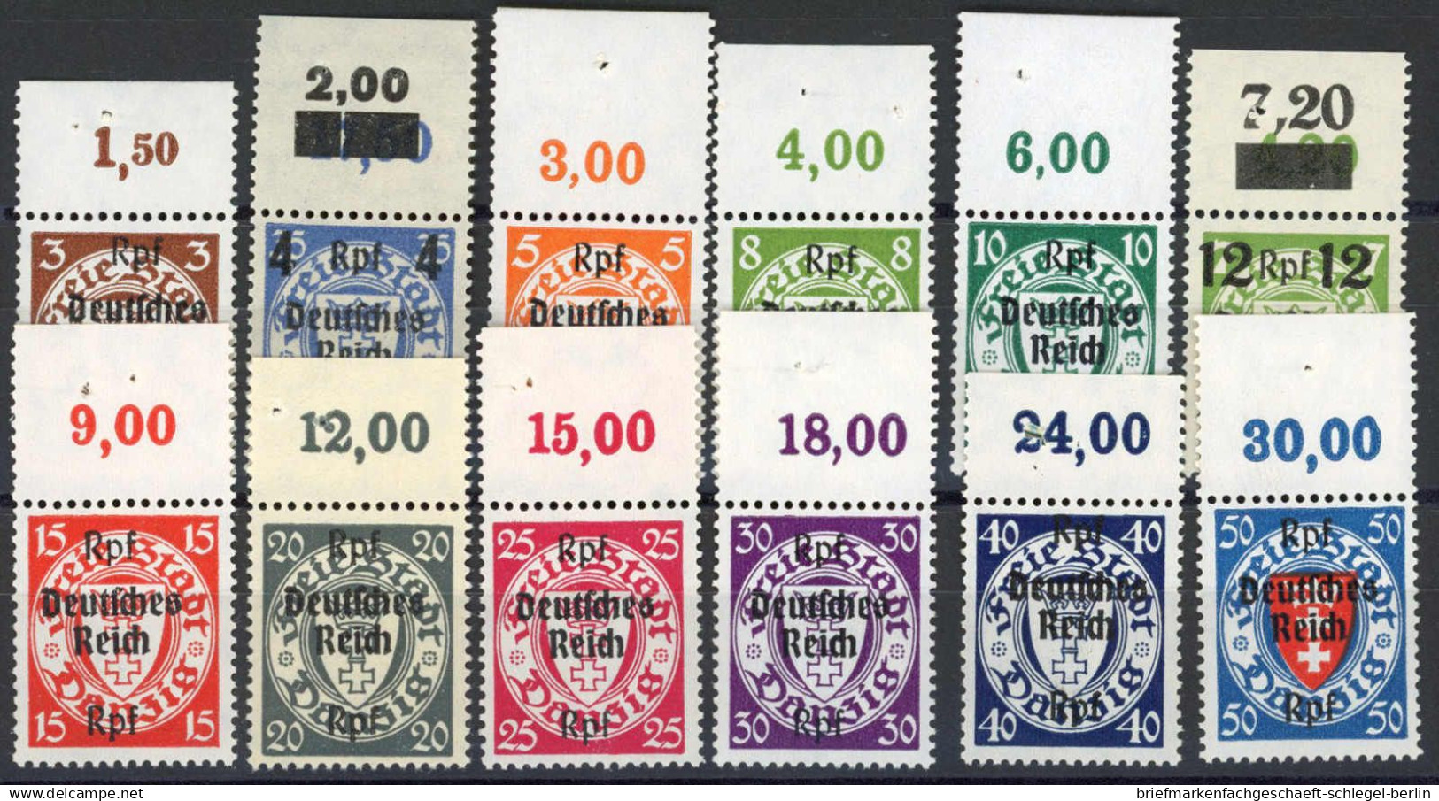 Deutsches Reich, 1939, 716-29, Postfrisch - Altri & Non Classificati