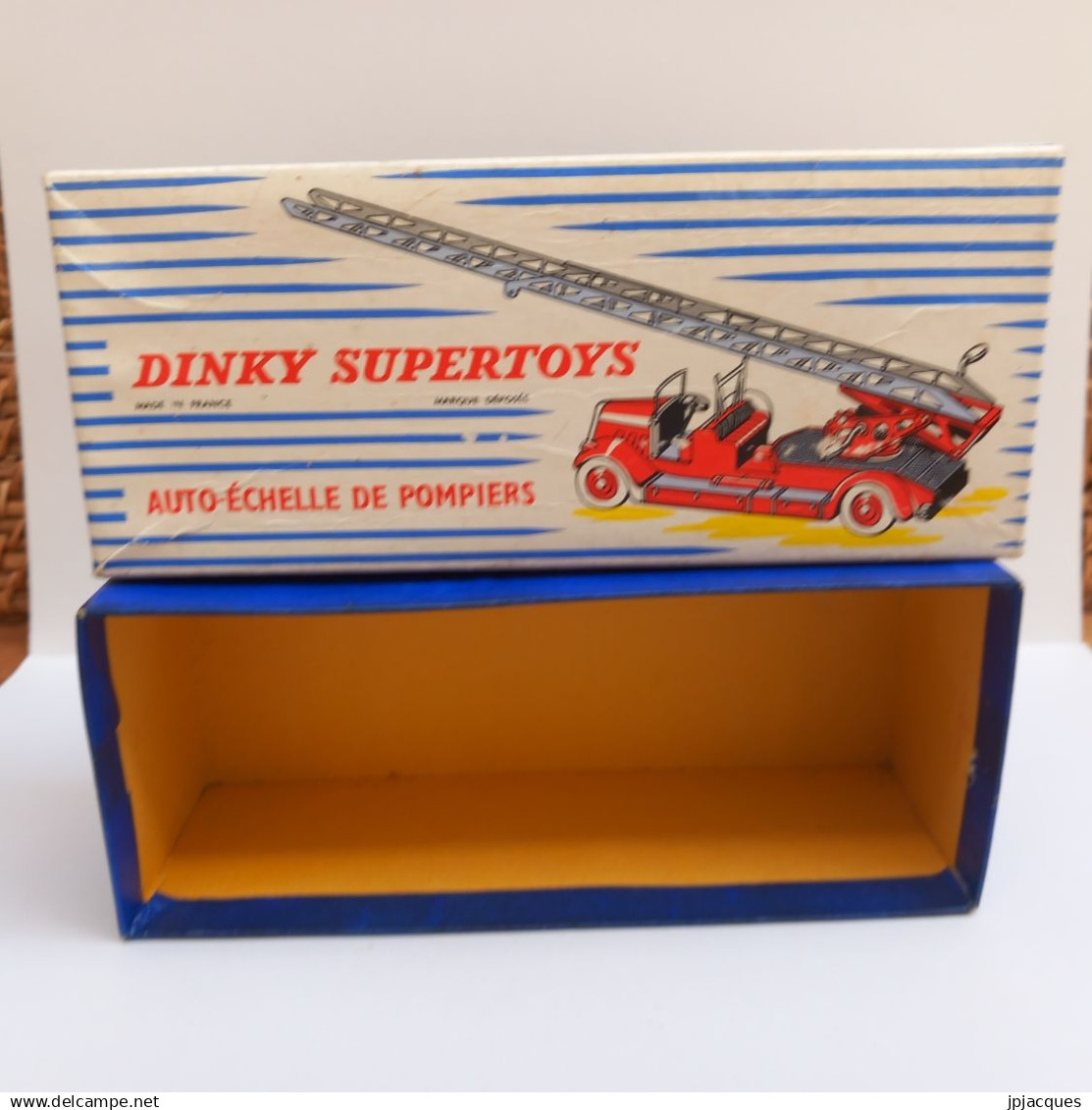 DINKY TOYS FRANCE 32 D DELAHAYE AUTO ECHELLE POMPIERS ORIGINE BEL ETAT+ BOITE D ORIGINE