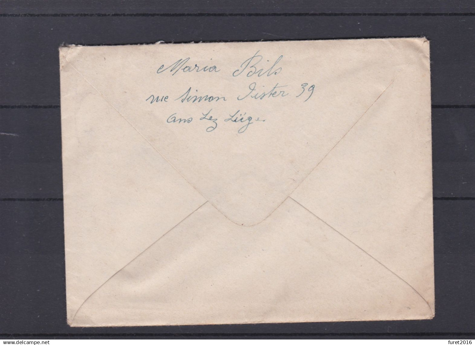 Enveloppe + Lettre Camp De Prisonniers De Guerre Mannheim De Ans 16 Dec. 1917 Pas De Renouvellement D Enchere - Prigionieri