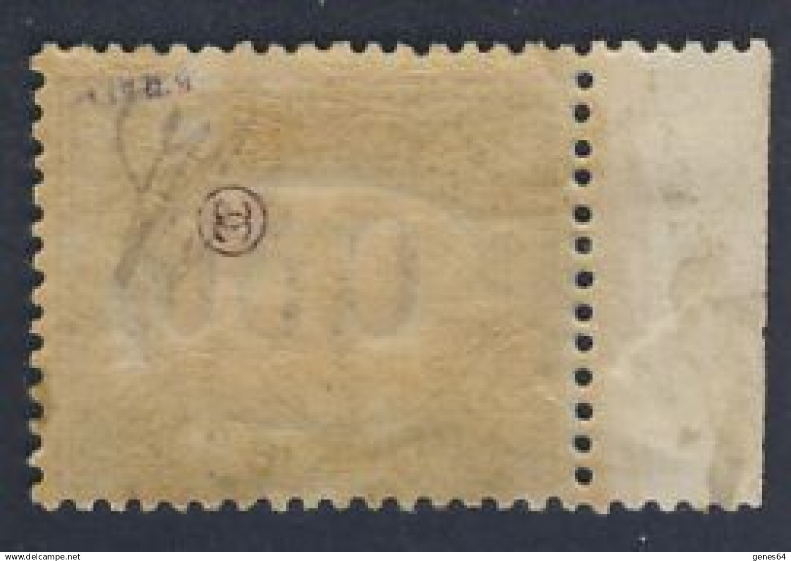 1925 - Varietà Segnatasse 50 C. Azzurro Cifre Capovolte - Tiratura Di Soli 100 Valori - Leggere Descrizione (2 Immagini) - Nuevos