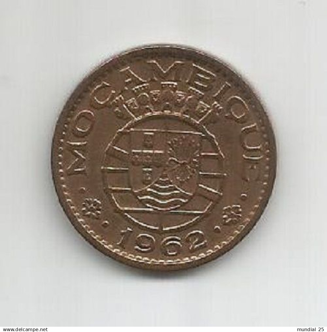 MOZAMBIQUE PORTUGAL 1$00 ESCUDO 1962 - Mozambique