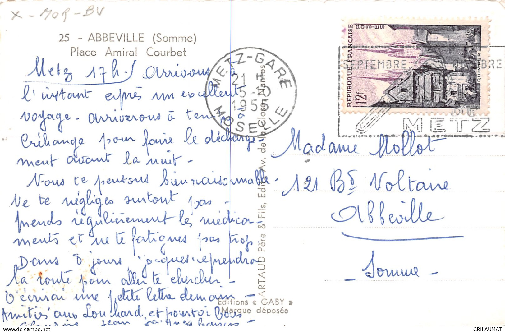 80-ABBEVILLE-N°LP5024-F/0357 - Abbeville