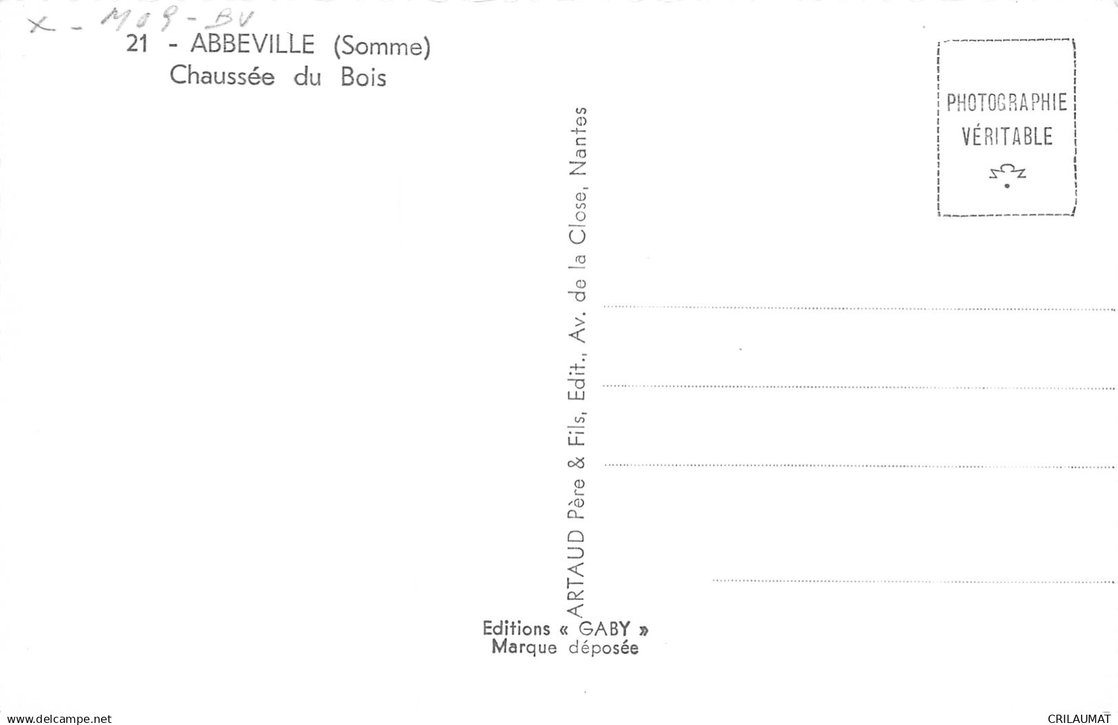 80-ABBEVILLE-N°LP5024-F/0261 - Abbeville