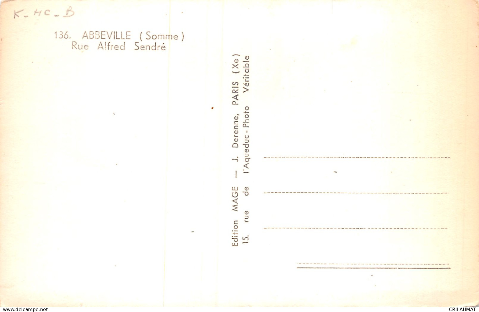 80-ABBEVILLE-N°LP5024-F/0225 - Abbeville