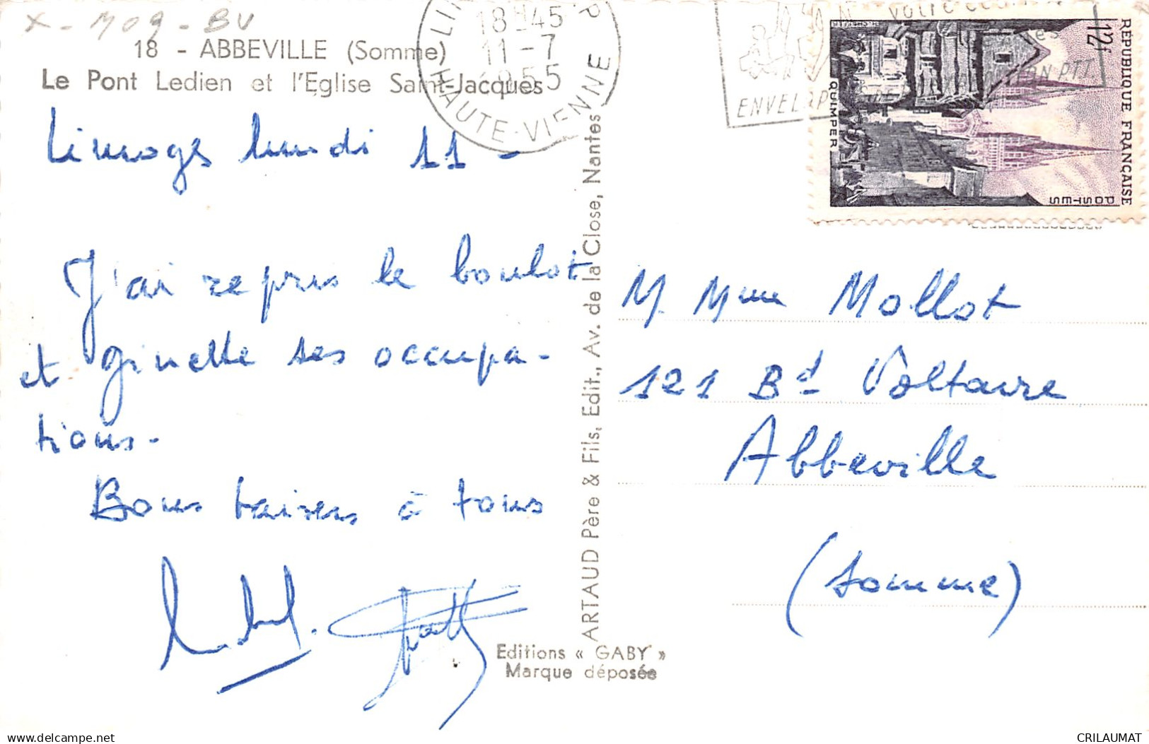 80-ABBEVILLE-N°LP5024-F/0161 - Abbeville