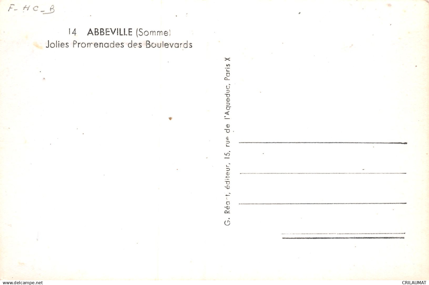 80-ABBEVILLE-N°LP5024-F/0147 - Abbeville