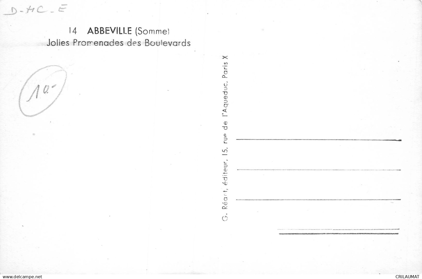 80-ABBEVILLE-N°LP5024-F/0145 - Abbeville