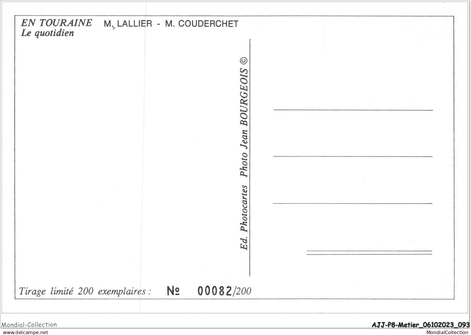 AJJP8-0745 - METIER - VIDANGE D'UN ETANG  - Altri & Non Classificati