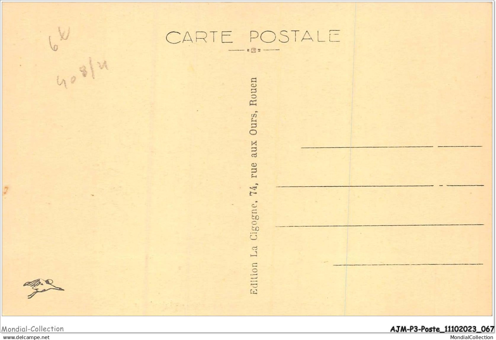 AJMP3-0203 - POSTE - ROUEN - LA NOUVELLE POSTE ET LE BOULEVARD DE L'YSER - Post