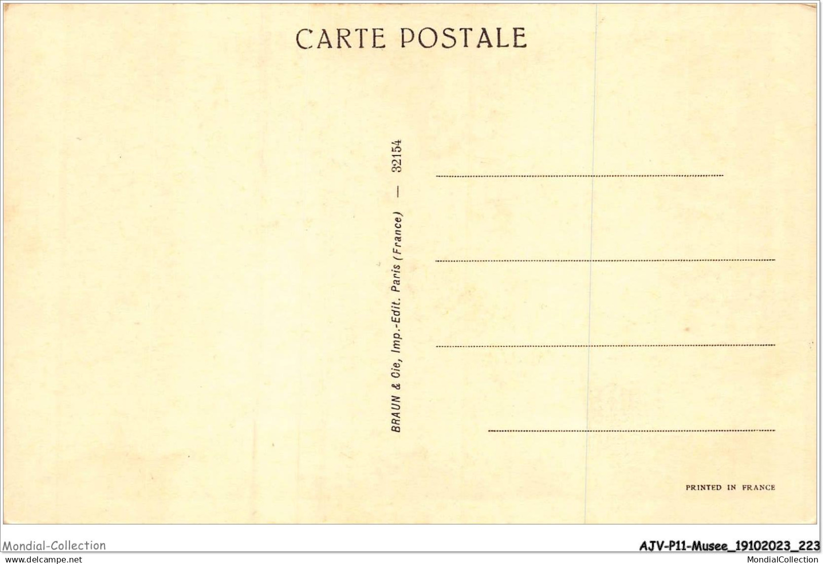 AJVP11-1060 - MUSEE - E DELACROIX - MORT DE CATON - MUSEE DE MONTPELIER  - Museum