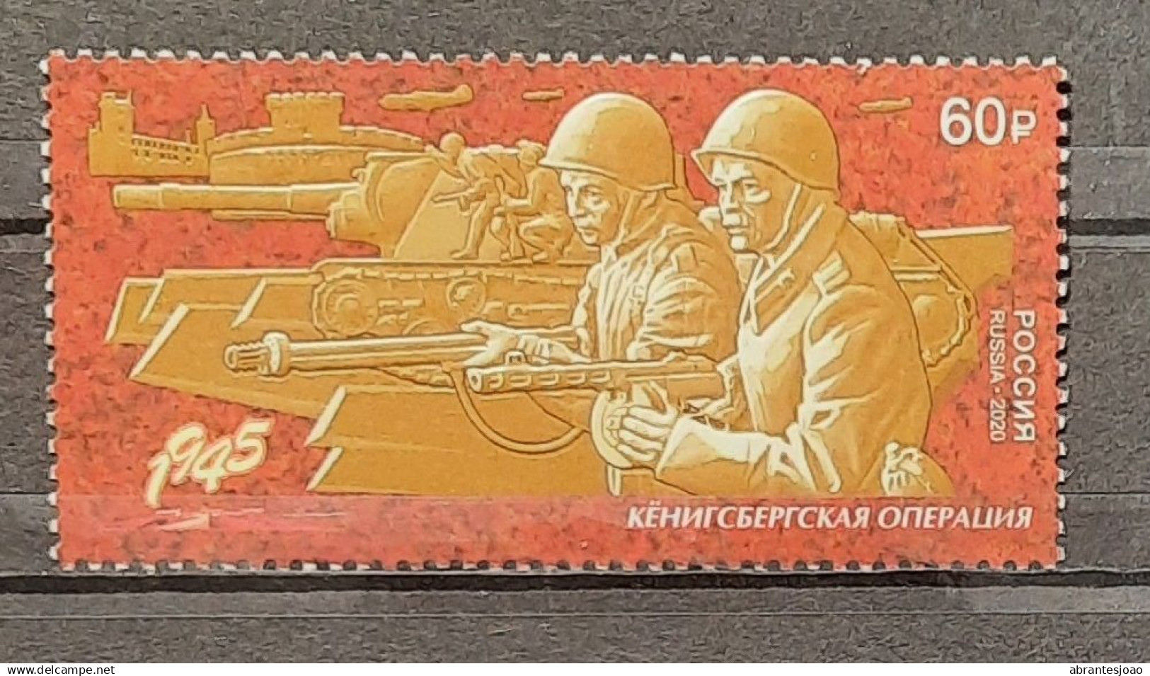2020 - Russian Federation - MNH - WWII-Liberation Of Manchuria+Batlle Könisberg+Vislo-Oder Operation - 3 Stamps - Ongebruikt