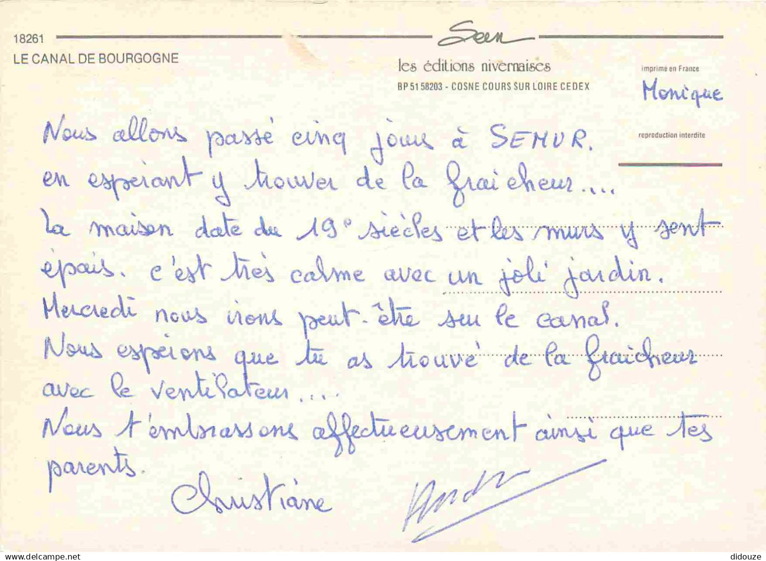 21 - Cote D'Or - Le Canal De Bourgogne - Blasons - CPM - Voir Scans Recto-Verso - Sonstige & Ohne Zuordnung