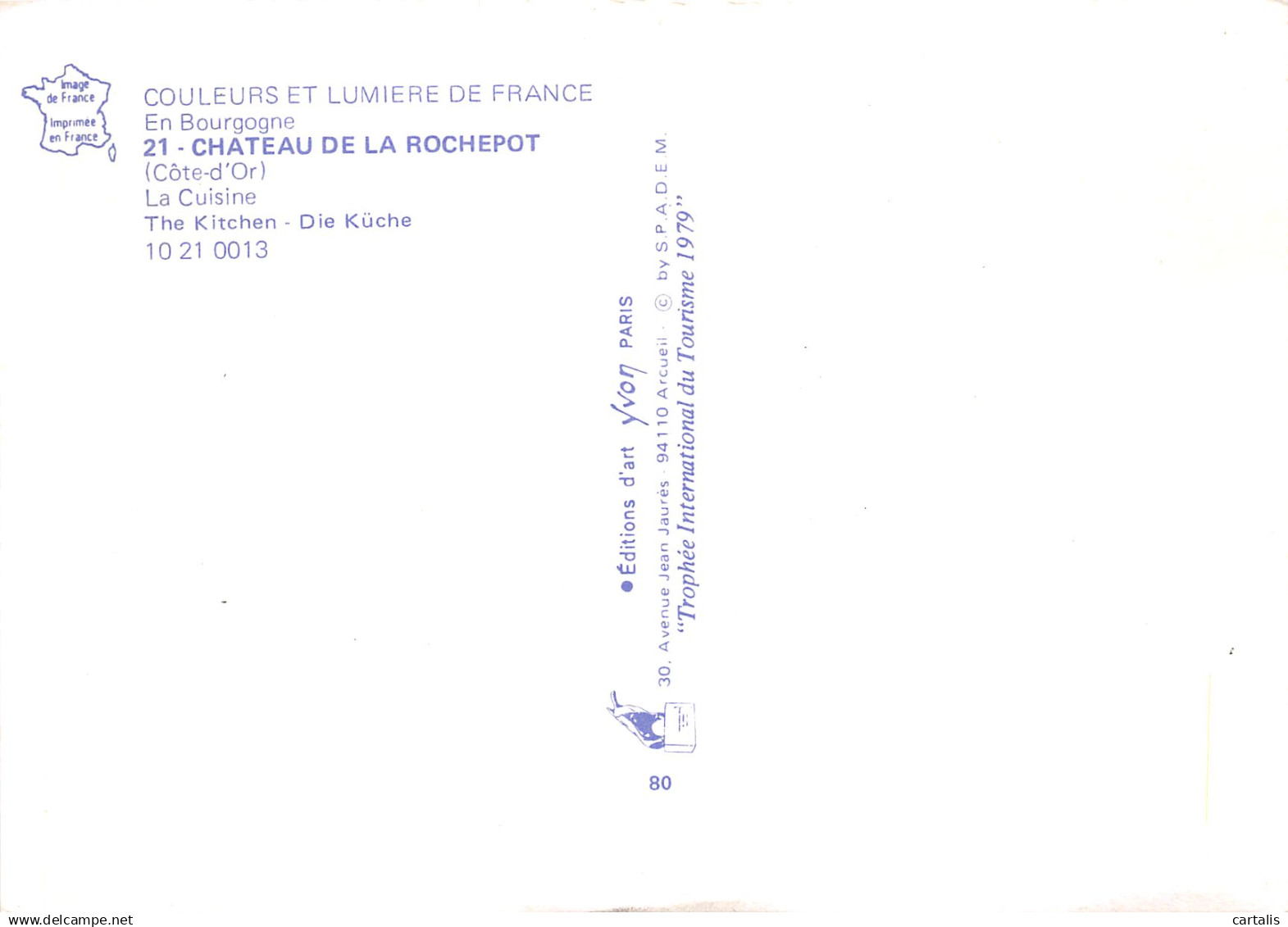 21-CHATEAU DE LA ROCHEPOT-N°4137-A/0033 - Other & Unclassified