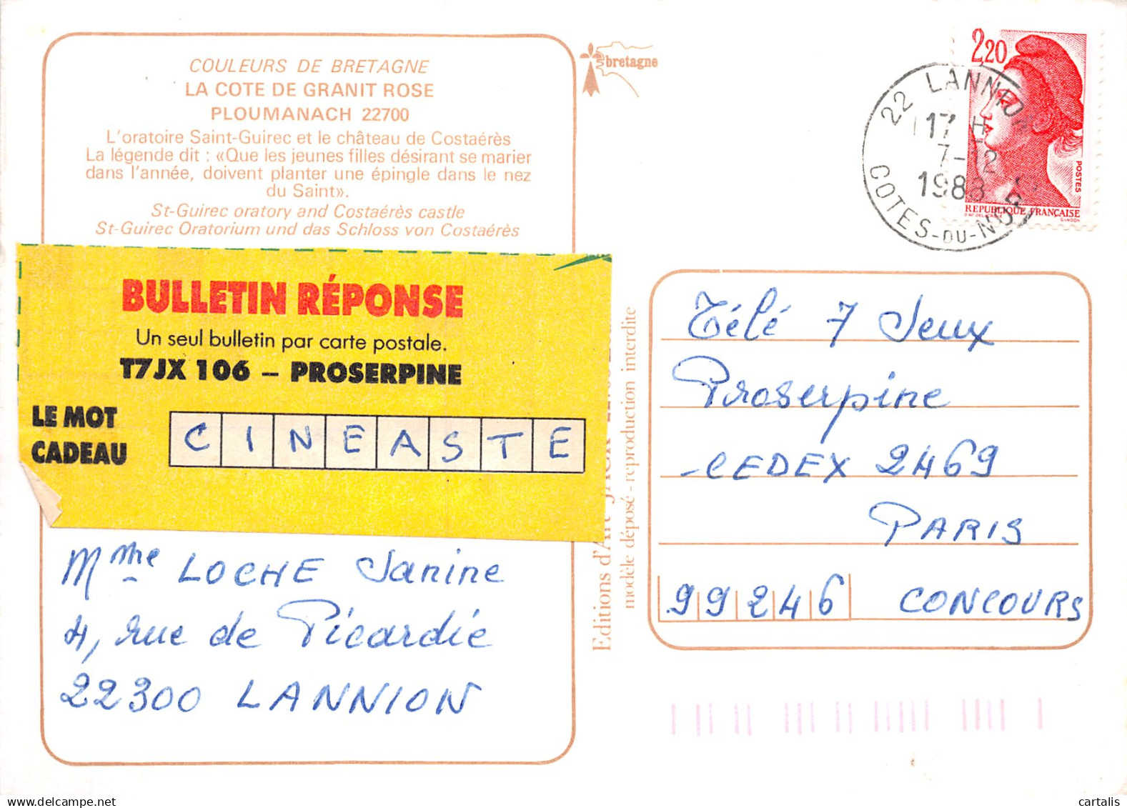 22-PLOUMANACH-N°4138-B/0085 - Ploumanac'h