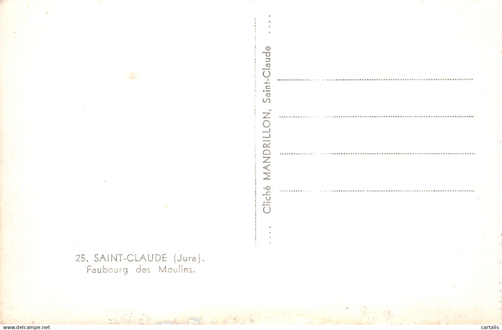 39-SAINT CLAUDE-N°4142-E/0291 - Saint Claude