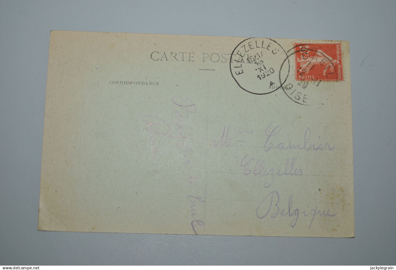 France 1920 Carte Postale Creil/Place Carnot - Creil