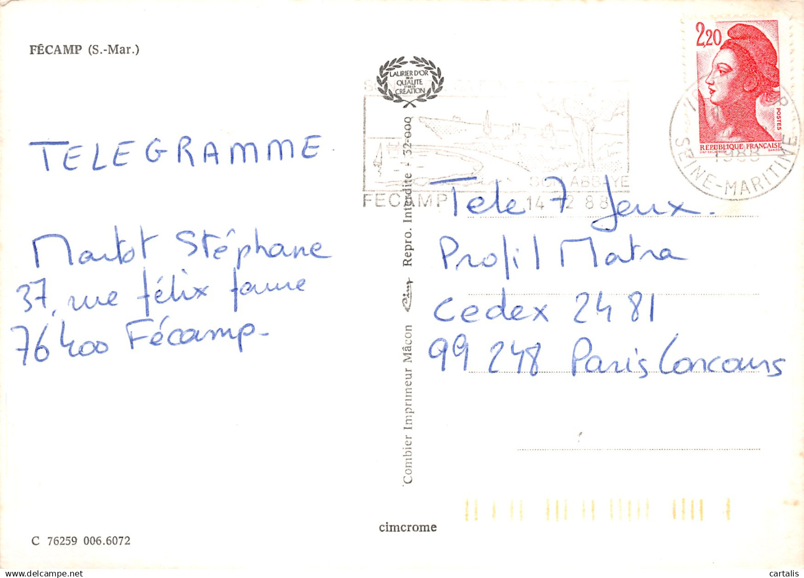 76-FECAMP-N°4145-D/0029 - Fécamp