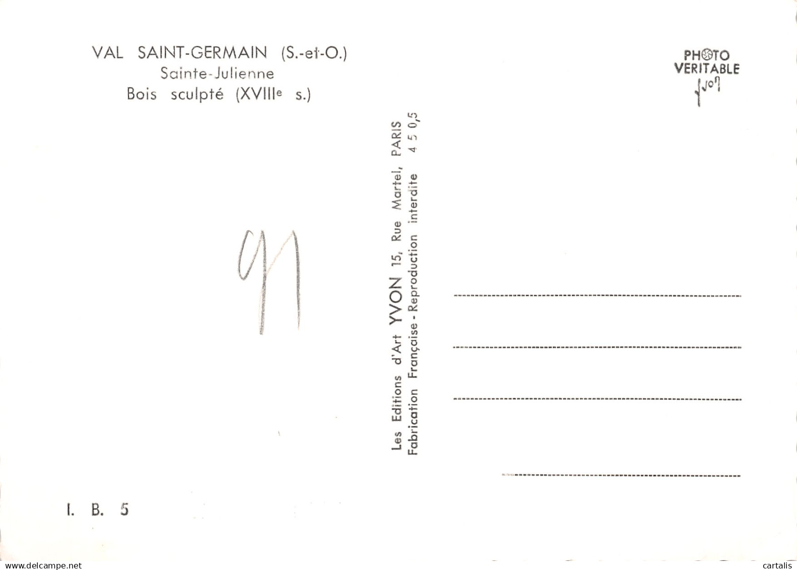 91-VAL SAINT GERMAIN-N°4146-B/0367 - Other & Unclassified