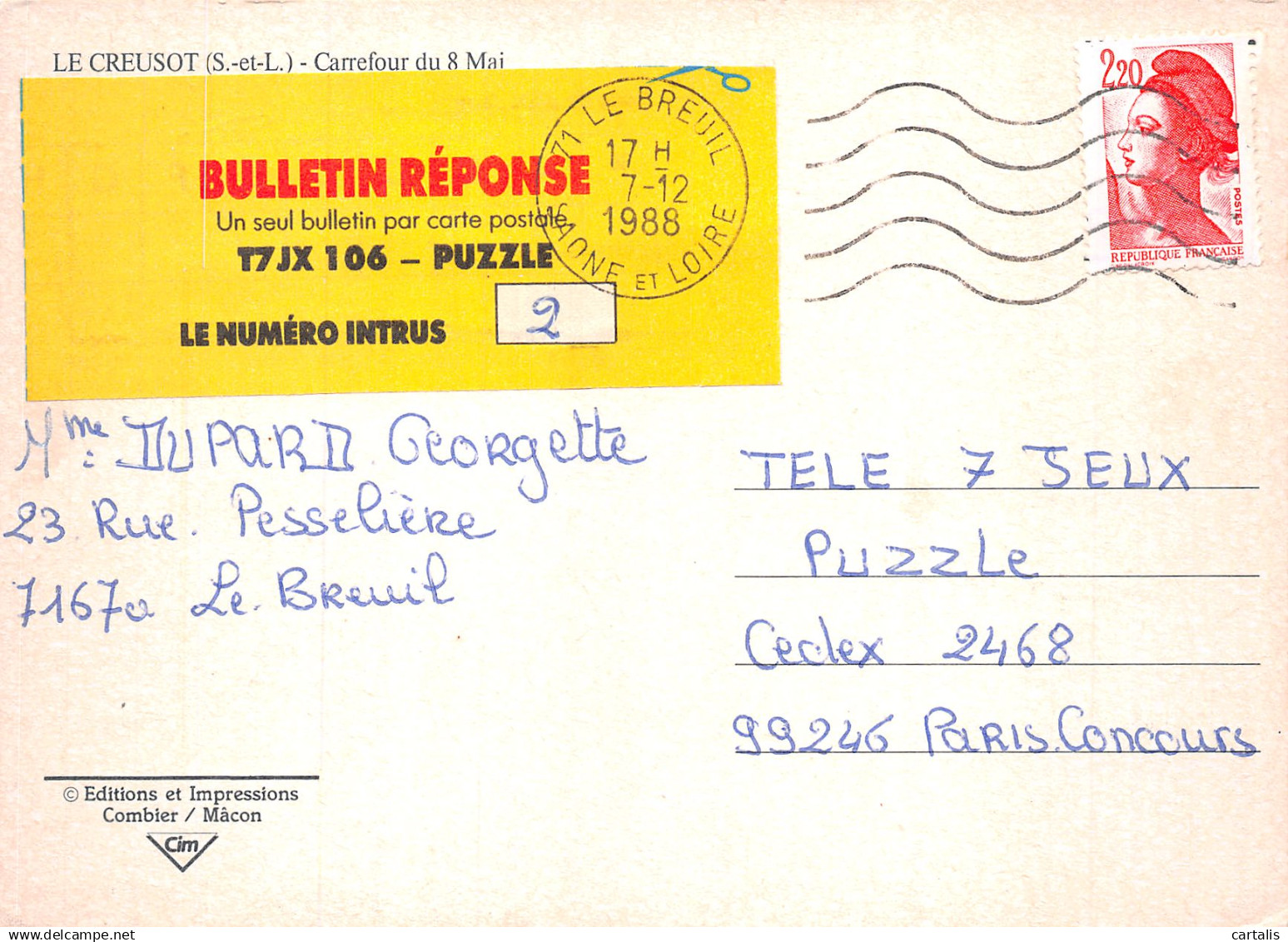 71-LE CREUSOT-N°4147-D/0041 - Le Creusot