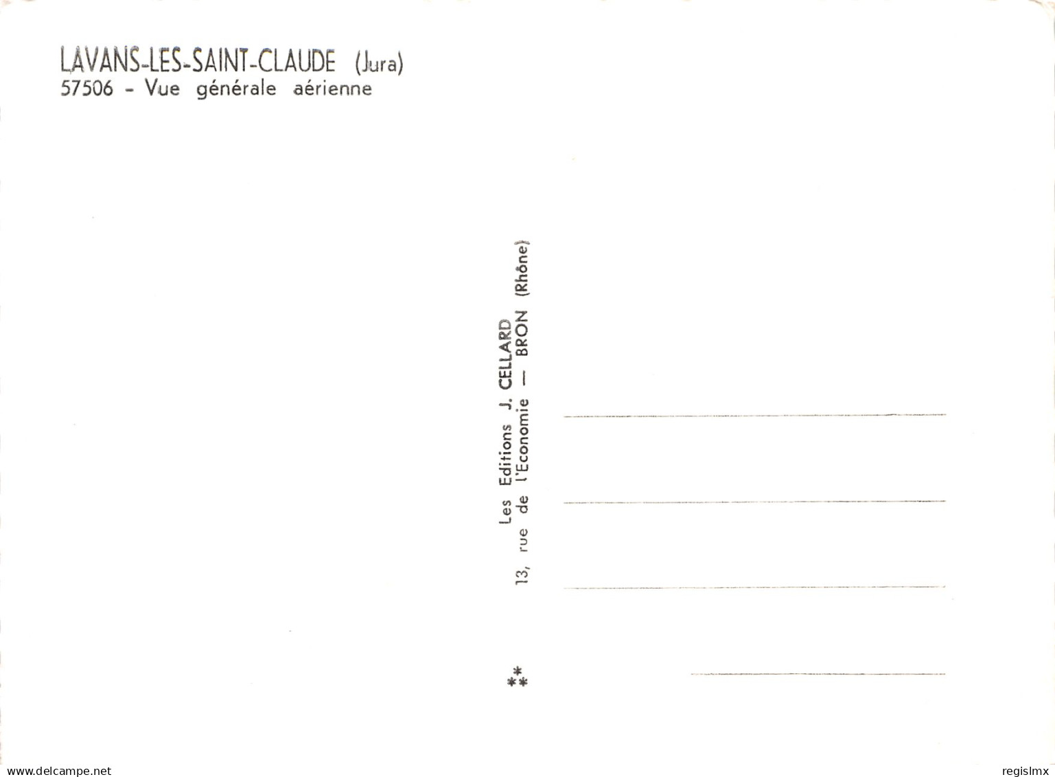 39-LAVANS LES SAINT CLAUDE-N°T1087-A/0365 - Altri & Non Classificati