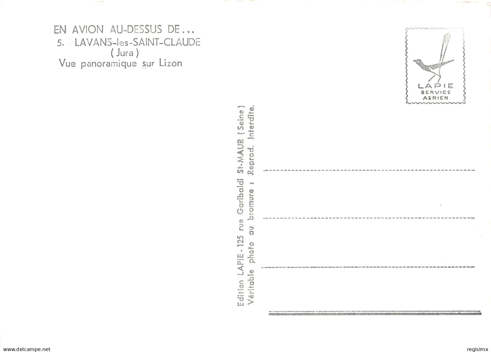 39-LAVANS LES SAINT CLAUDE-N°T1087-A/0357 - Sonstige & Ohne Zuordnung