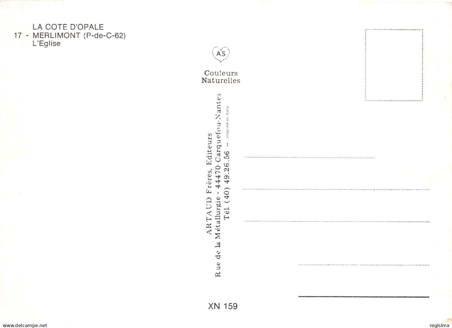 62-MERLIMONT-N°T1088-E/0147 - Other & Unclassified