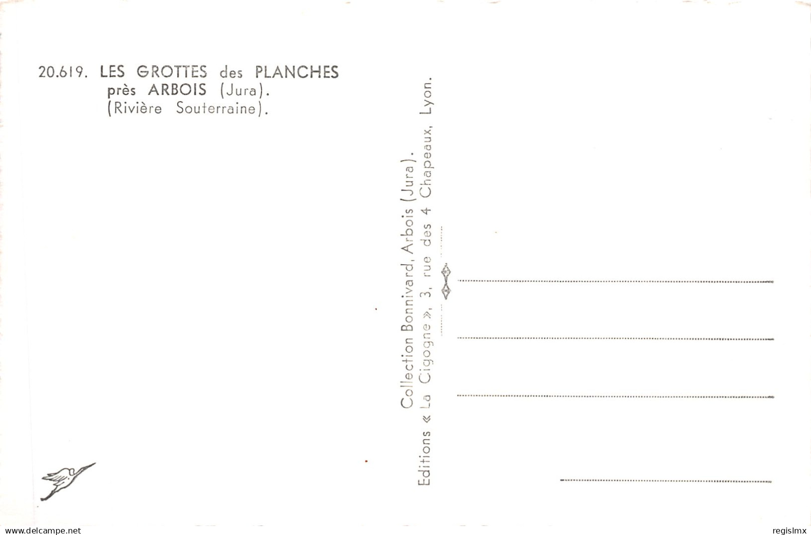 39-LES PLANCHES PRES ARBOIS GROTTES DES PLANCHES-N°T1089-C/0197 - Andere & Zonder Classificatie