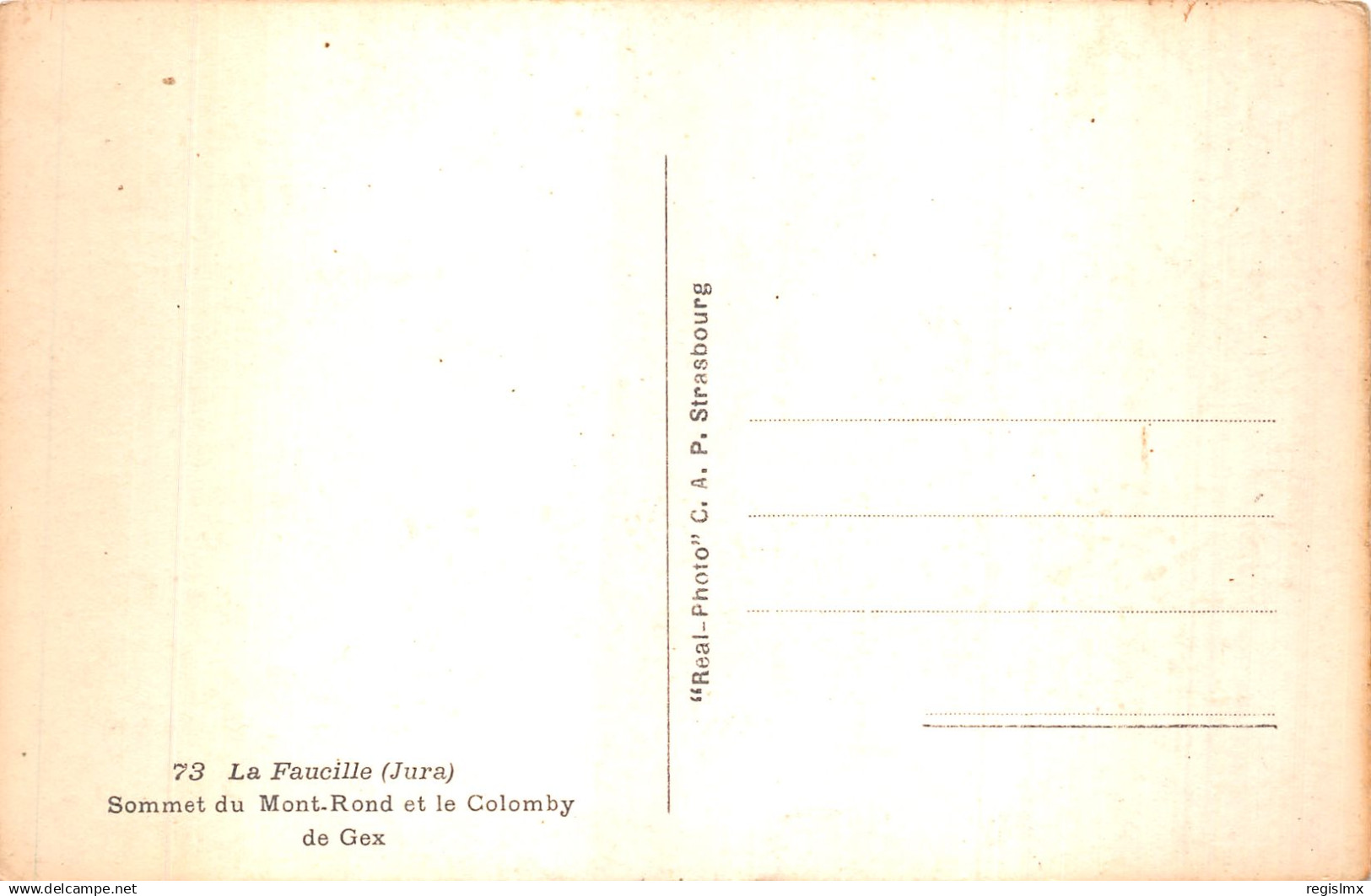 01-COL DE LA FAUCILLE-N°T1090-C/0309 - Unclassified