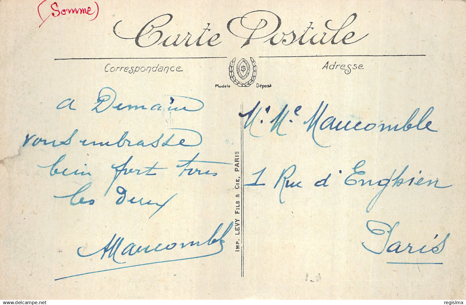 80-ABBEVILLE-N°T1091-B/0317 - Abbeville