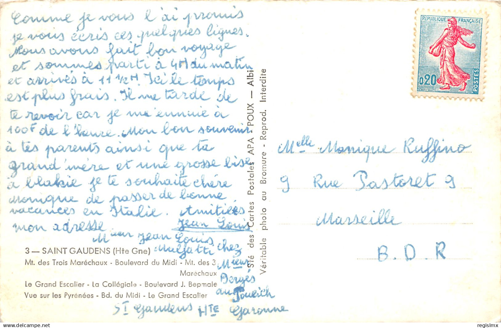 31-SAINT GAUDENS-N°TB3542-E/0071 - Saint Gaudens
