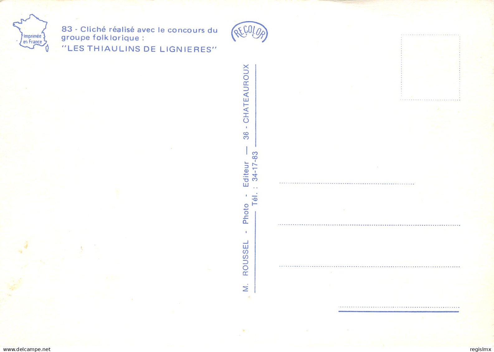 18-LIGNIERES-N°TB3544-D/0199 - Andere & Zonder Classificatie